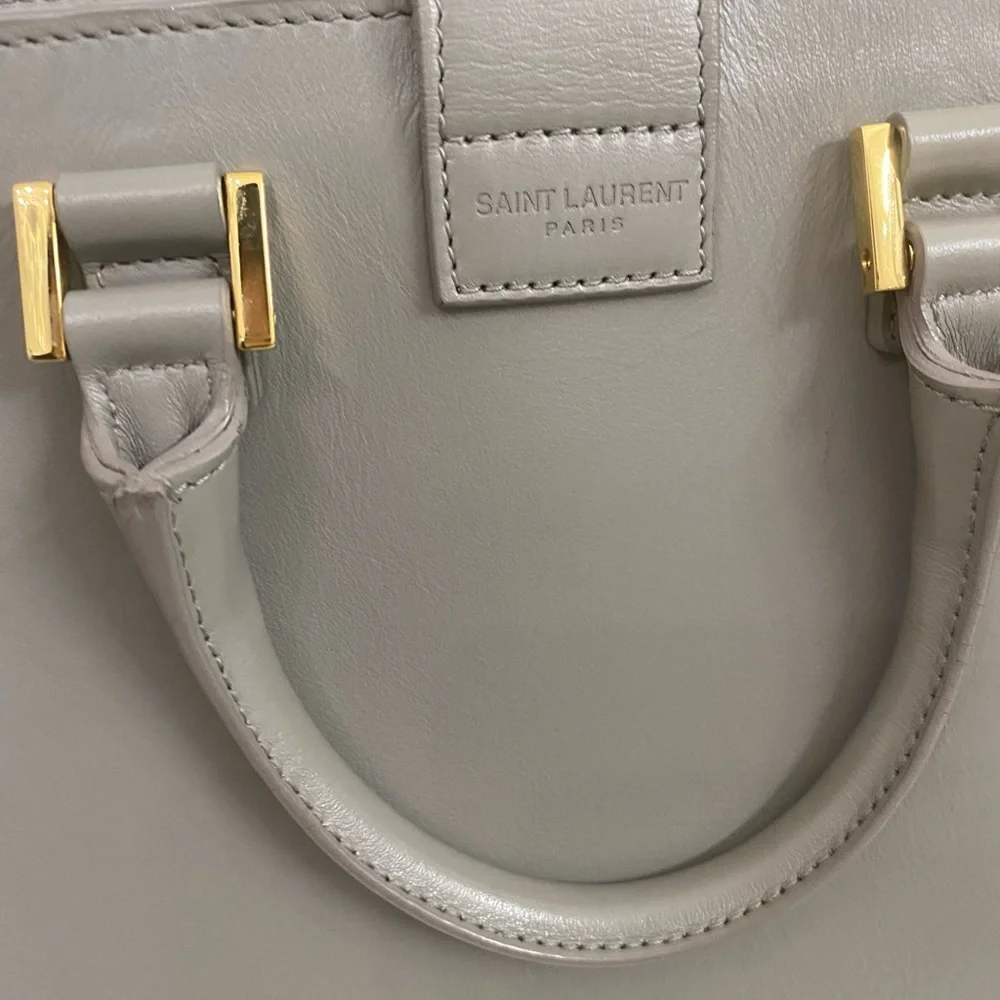 Authentic Saint Laurent Baby canvas fog bag
